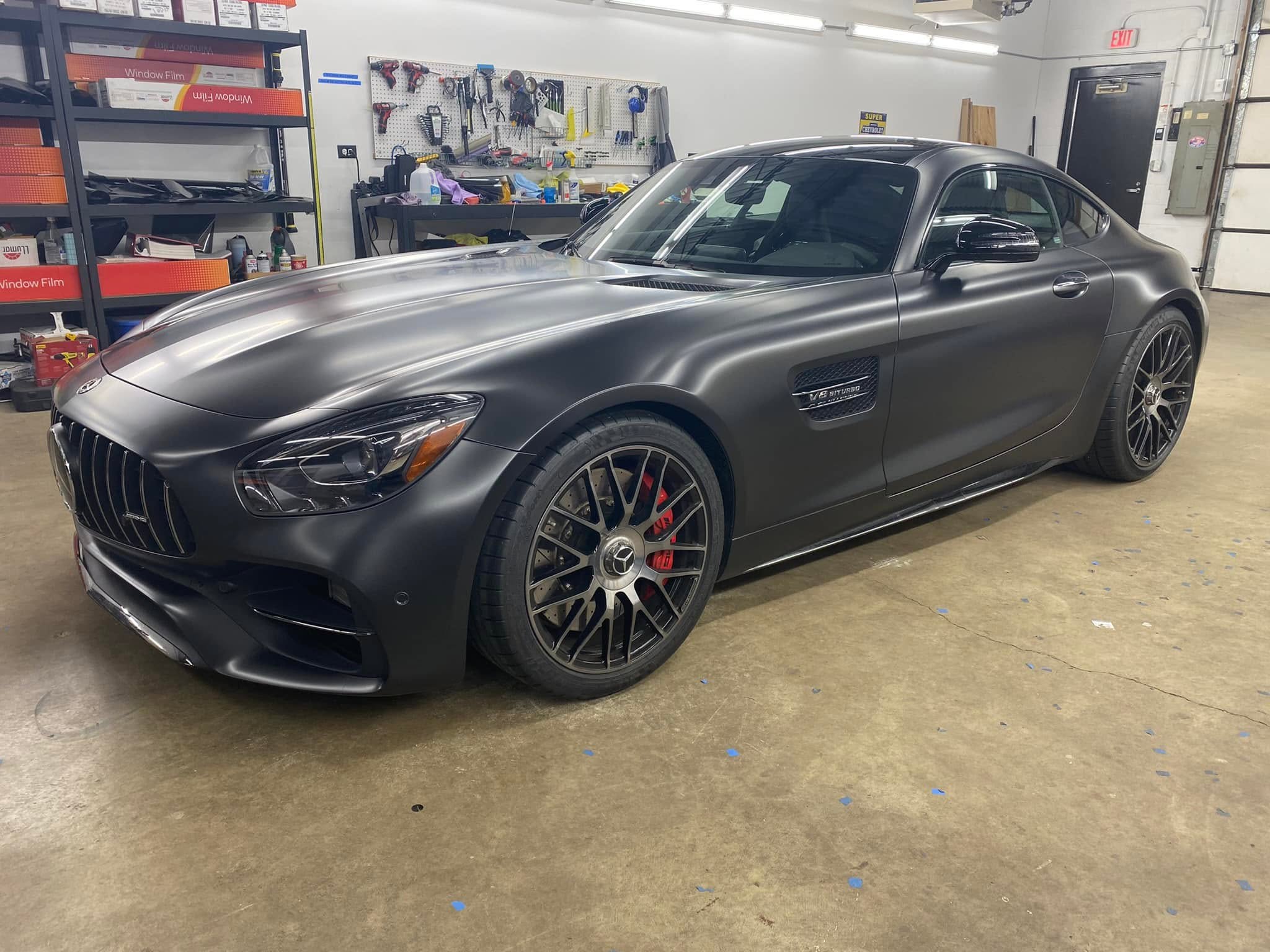 Mercedes-AMG GT window tint