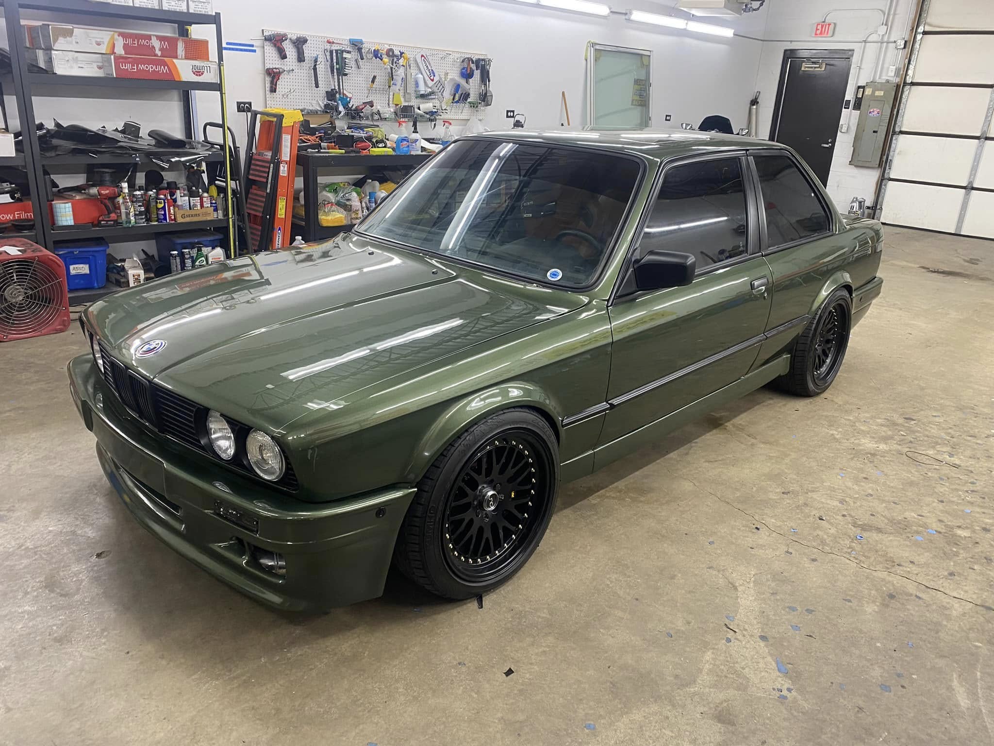 Classic BMW E30 window tint