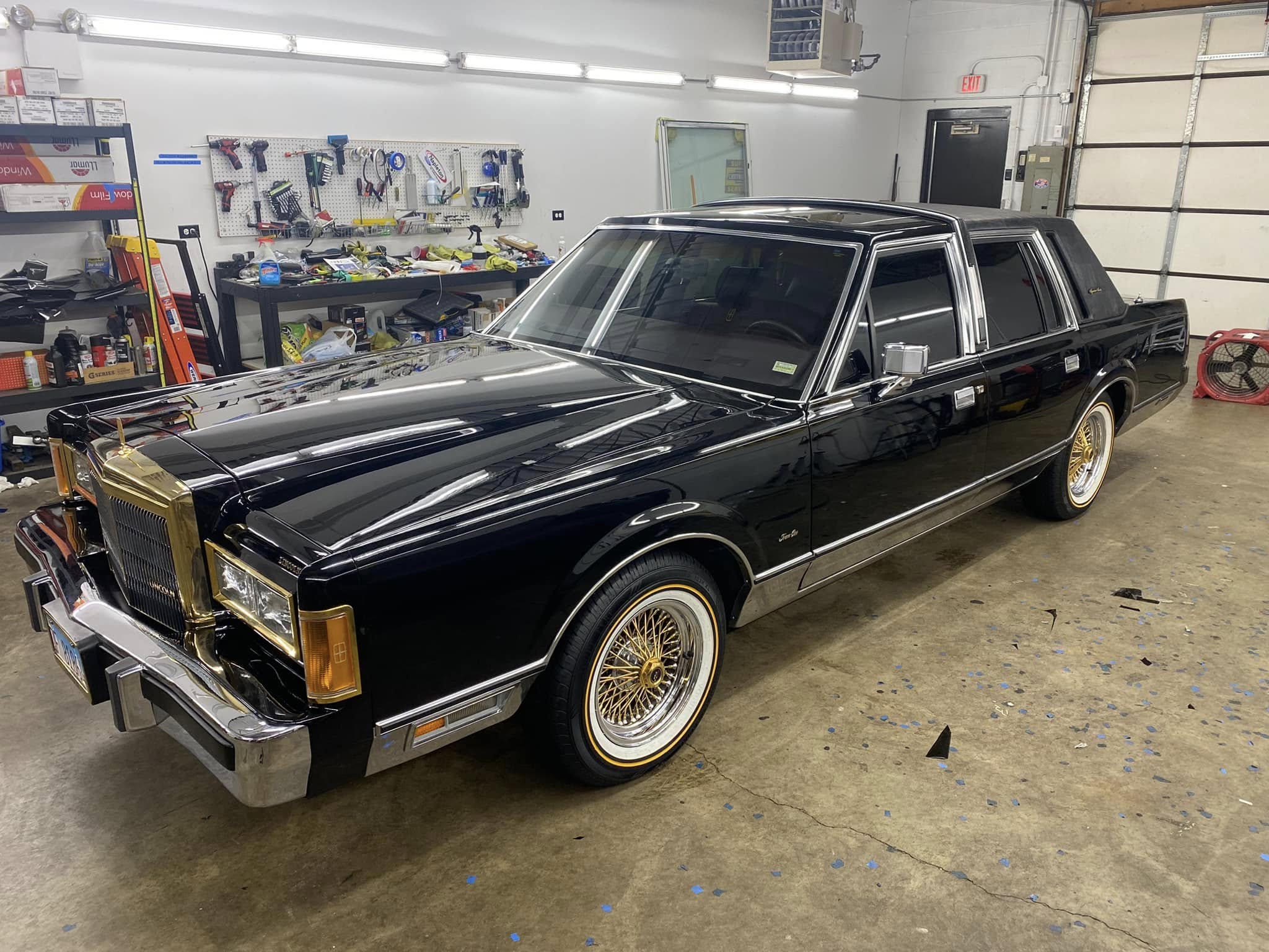 Lincoln Town Car window tint