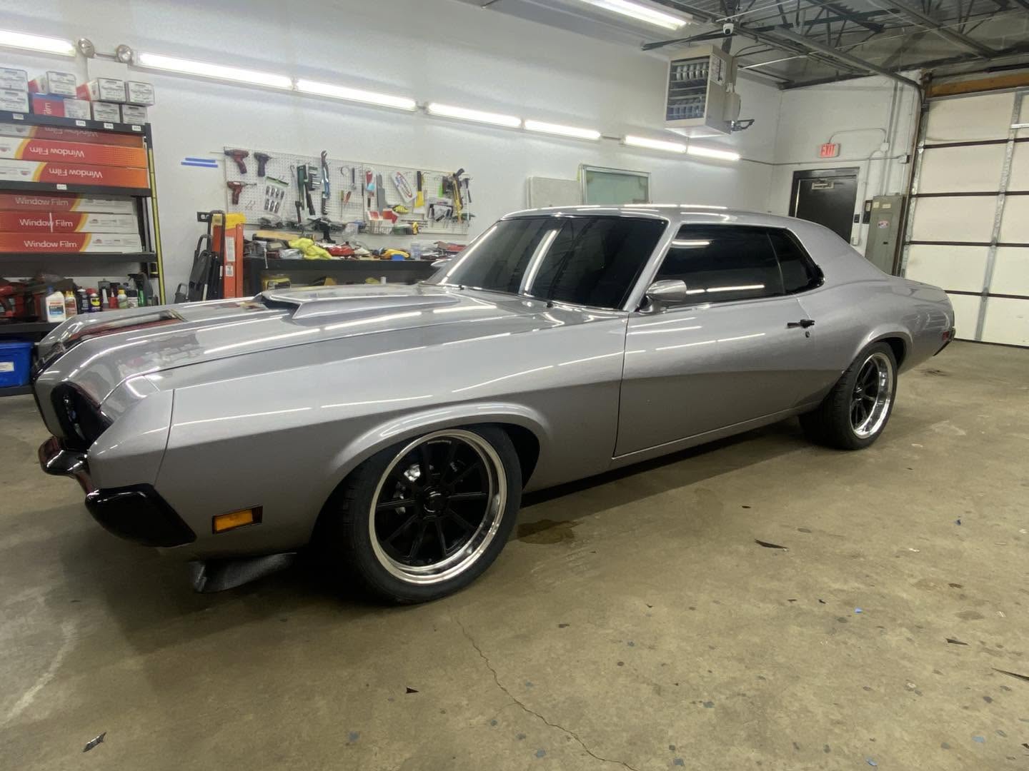 Classic Mercury Cougar window tint