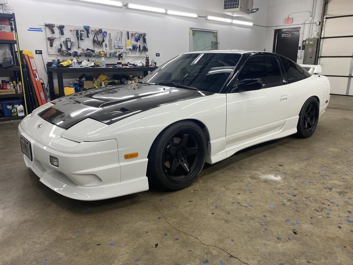 Nissan 240SX window tint