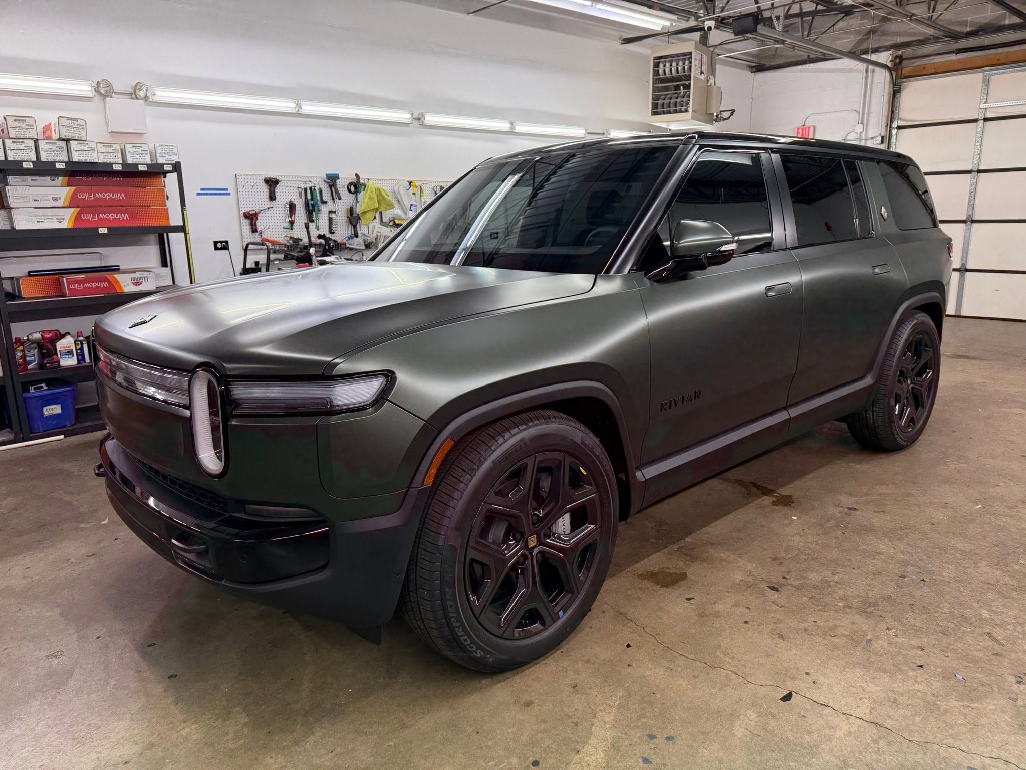 Rivian R1S window tint