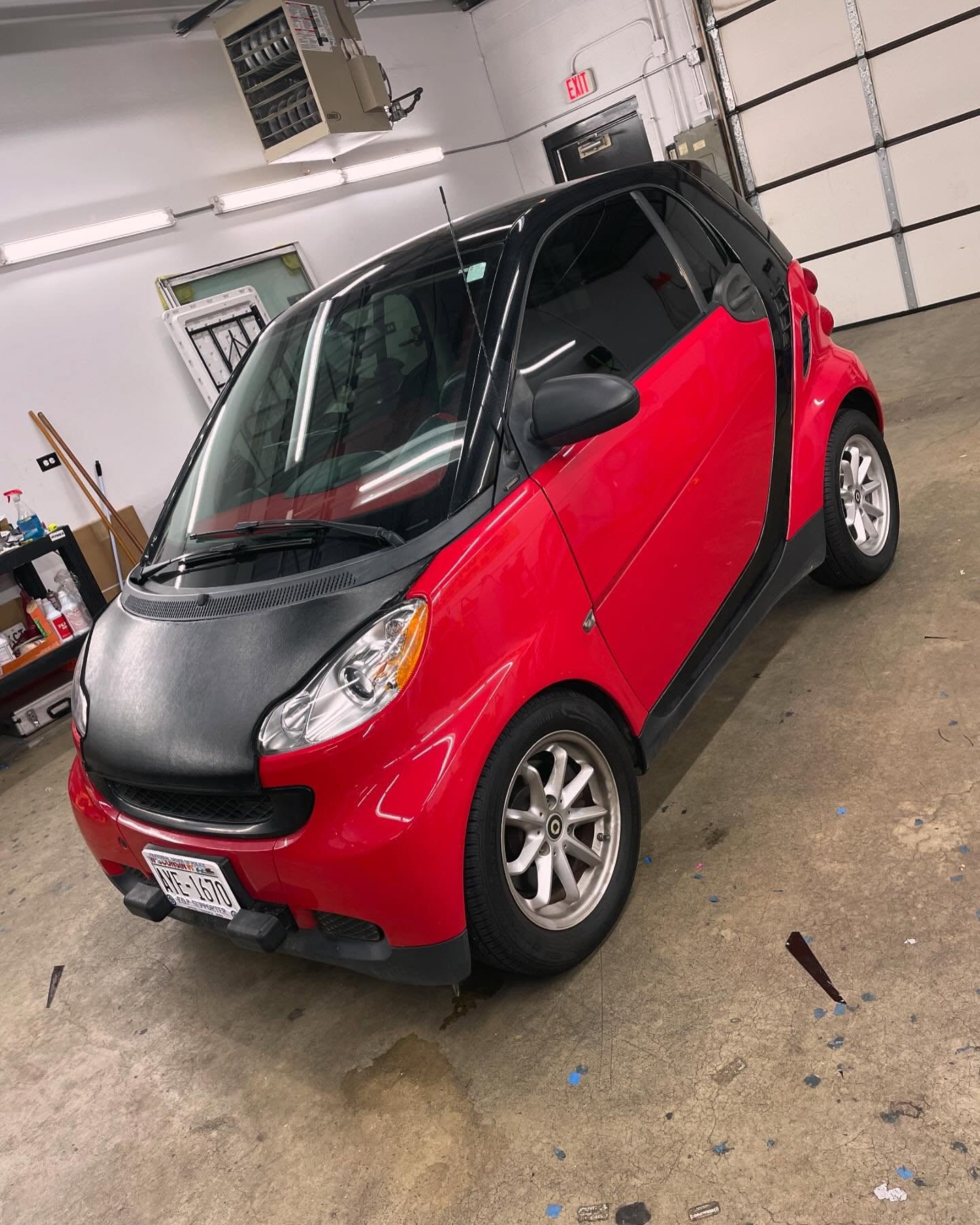 Smart Fortwo window tint